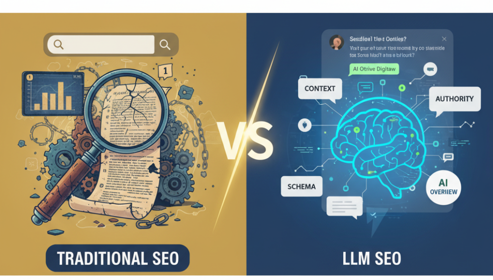 Traditional SEO vs. LLM SEO