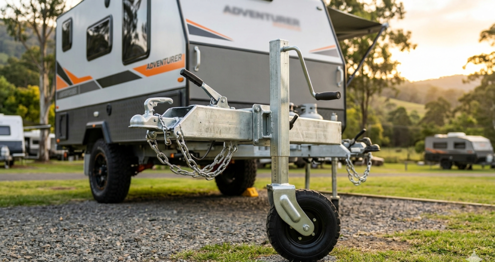 jockey stand for caravan