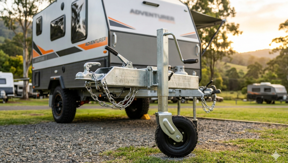 jockey stand for caravan