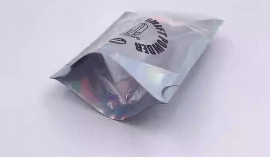 custom holographic mylar bags