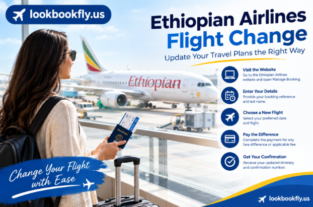 changing Ethiopian Airlines flight