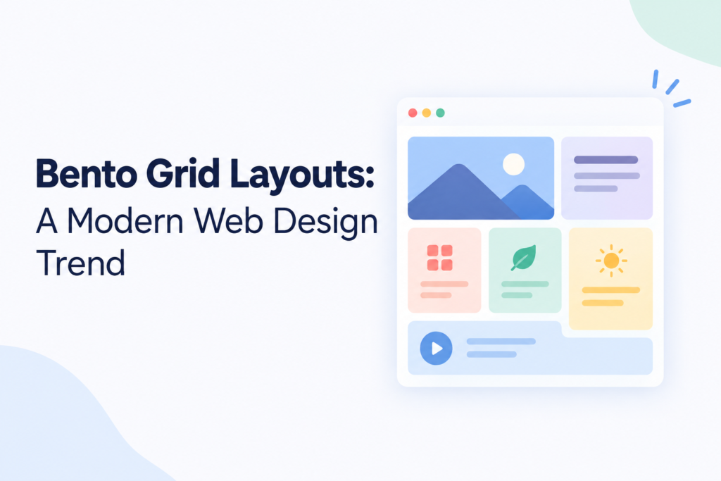 bento grid layouts